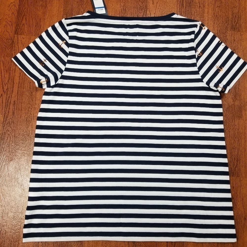 NWT TOMMY HILFIGER RELAXED FIT WOMENS XL SHIRT - Picture 4 of 5